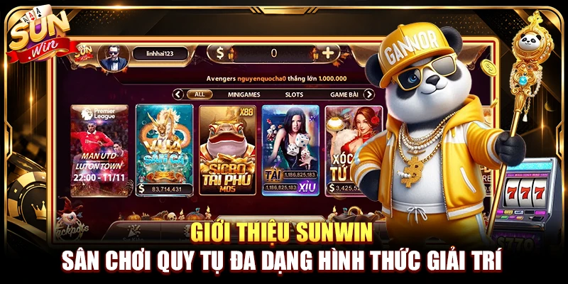 Giới thiệu Sunwin – Sân chơi quy tụ đa dạng hình thức giải trí 